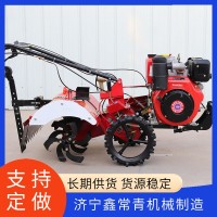 定做加工多功能農(nóng)用果園開溝機(jī)四驅(qū)家用翻地機(jī)微耕機(jī)種植封湯機(jī)